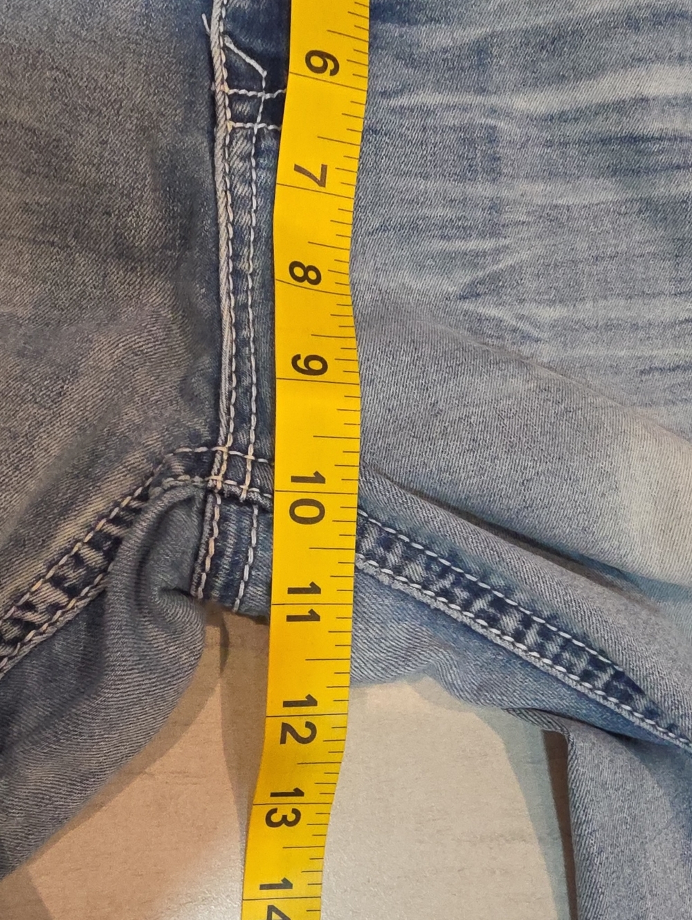 Fire & Rain Jeans Junior's Size 11 Bootleg Light Wash Stretch - Picture 5 of 10